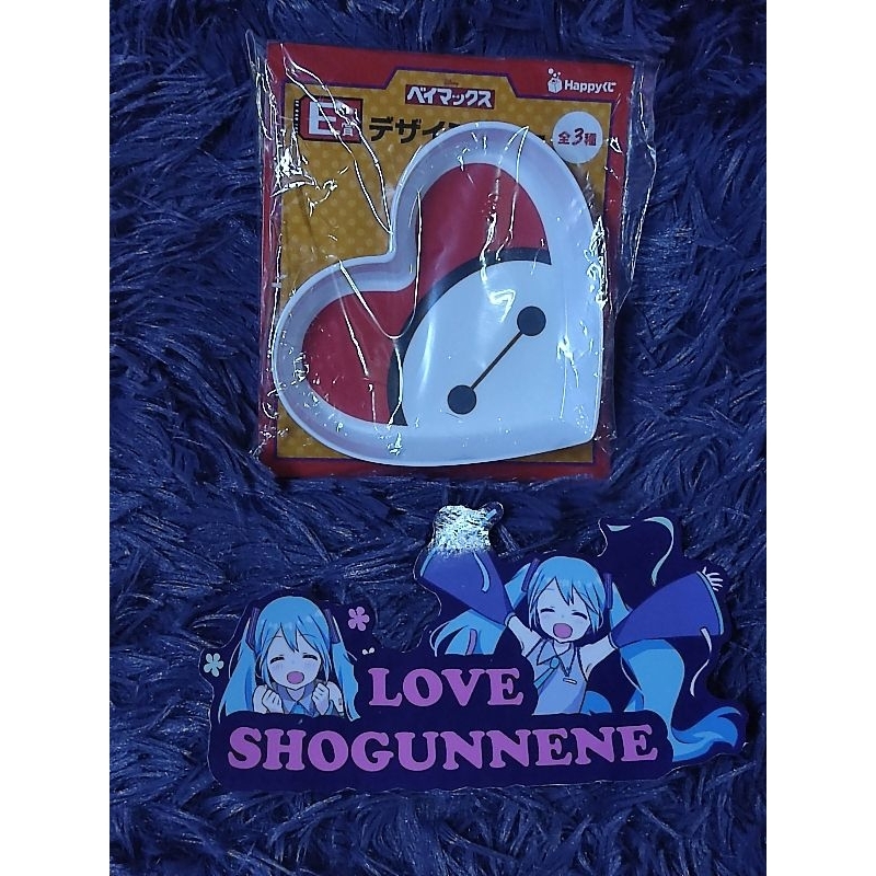 น่ารักมาก ❤️ Disney Happy Lottery Baymax 6 E Prize Design Tray ❤️ ถาด เบย์แม๊กซ์ บิ๊กฮีโร่ 6  รูปหัว