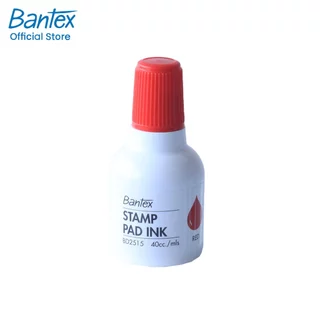 Bantex แท่นประทับตรา ตรายาง แผ่นประทับ มี3ขนาด S / M / L หมึกเติม สีแดงและสีน้ำเงิน Stamp Pad