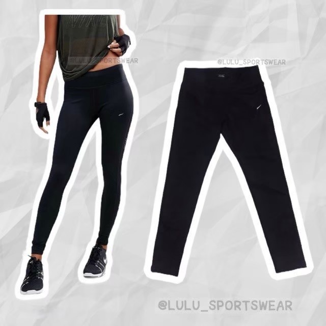 Leggings กางเกงเลคกิ้งขายาว เอวสูง สำหรับใส่ออกกำลังกาย