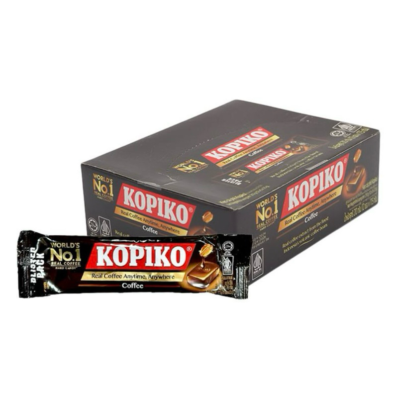 Kopiko โกปิโก้ ลูกอม รสกาแฟ 17.5กรัม x12 ลูกอมกาแฟ ลูกอม