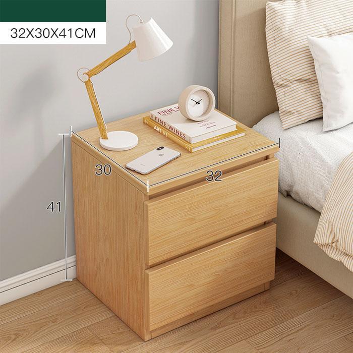 yhlovehome โต๊ะข้างเตียง ตู้ข้างโฟซา (เฉพาะโต๊ะ ไม่รวมโคมไฟ) ชั้นวางของข้างที่นอน ห้องรับแขก F1150 - รูปที่ 3