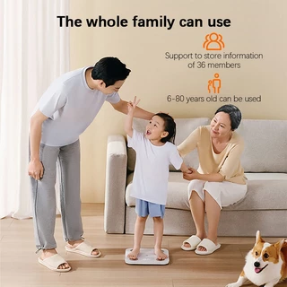 Xiaomi Body Fat Composition Scale S400 เครื่องชั่งน้ำหนักและวัดมวลไขมัน เครื่องชั่งน้ำหนักอัจฉริยะ Chinese Ver