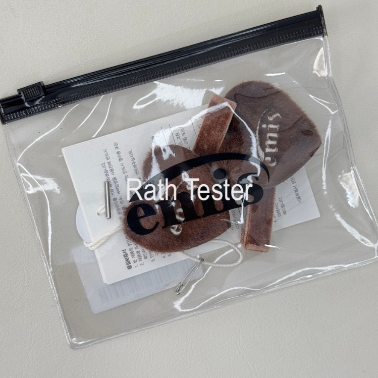 กิ๊บติดผมขนนุ่ม Emis Fur Heart Hairpin 4 สี ของแท้ 100% พร้อมส่ง - รูปที่ 3