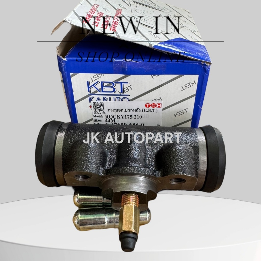 กระบอกเบรคหลัง ROCKY175-R/K175-210 ความโต 44มม 1-47600-686-0 KABUTO แท้ๆ สั่งเบิกโดยตรง/ERGKP