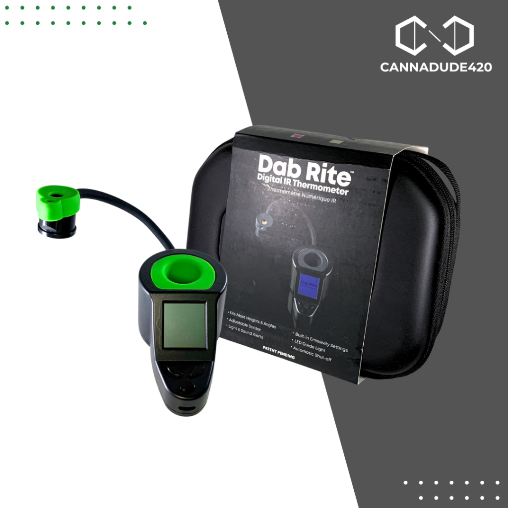 Dab Rite The Original IR Thermometer Terpometer เครื่องวัดความร้อน Dabrite for Quartz Banger เครื่อง