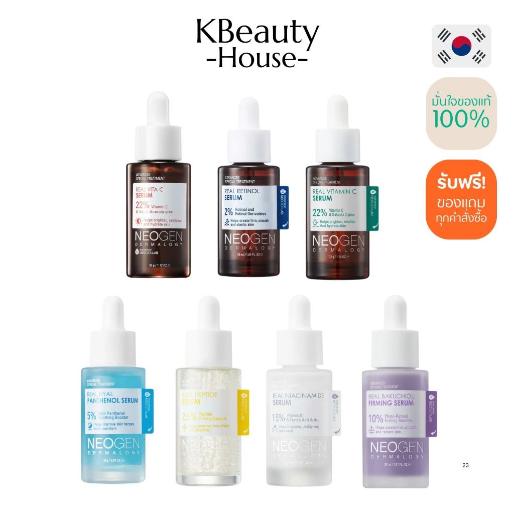 [พร้อมส่ง] NEOGEN DERMALOGY Real Serum 30ML