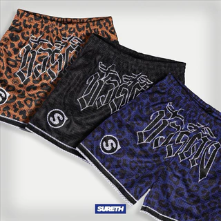 Sure thing - leopard short กางเกงขาสั้น ลายเสือ ใส่ได้ทั้งชายและหญิง ใส่สบาย ระบายอากาศ