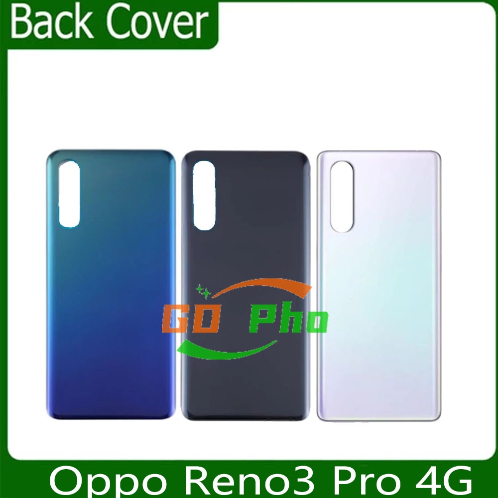 ฝาหลัง ฝาหลัง Oppo Reno3 Pro 4G งานแท้ Battery Back Cover for Oppo Reno3 Pro ฝาหลัง ส่งกาวไขควง