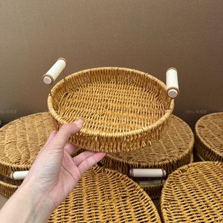 ถาดหวายญี่ปุ่นผลิตจาดหวายแท้ค่ะ