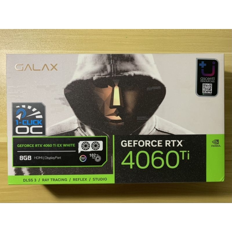 GALAX RTX 4060Ti 8GB EX WHITE