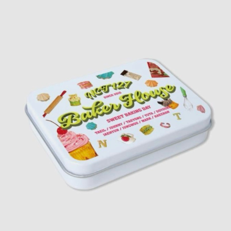 (พร้อมส่ง)[MDแกะแล้ว] NCT 127 BAKER HOUSE SMTOWN OFFICIAL MD GOODS TINCASE TIN CASE PHOTO SET