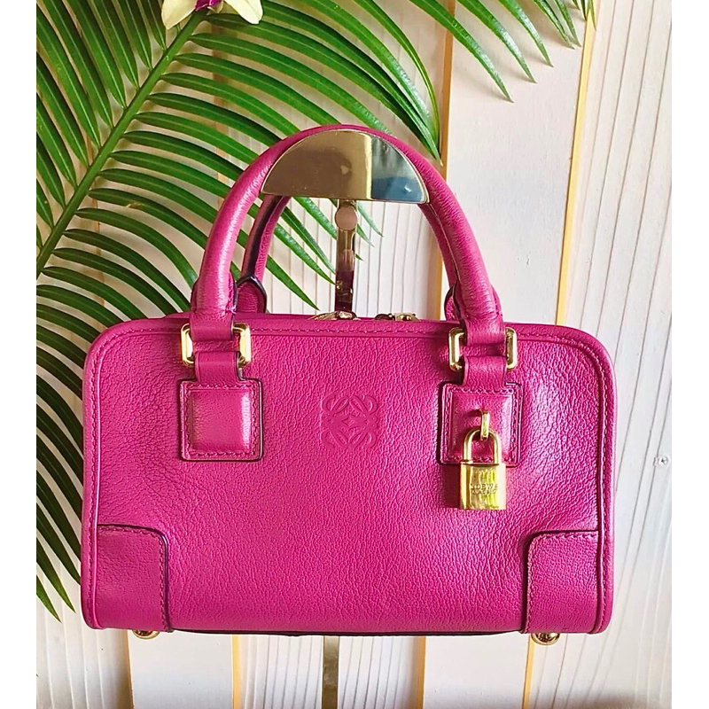 LOEWE AMEZONA BAGS pink กระเป๋าโลเอเว่