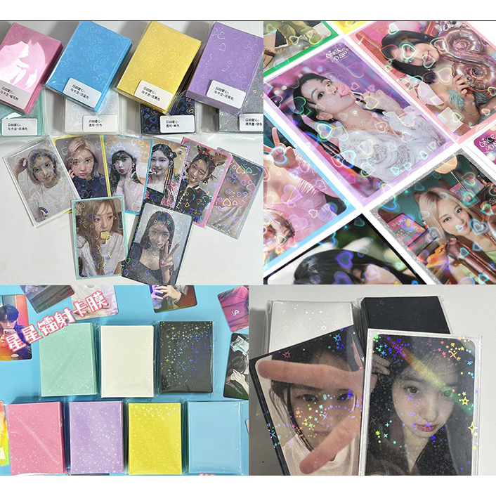 ซองใส่การ์ดเลเซอร์_หลังสี ขนาด 61x91 [50ใบ] พร้อมส่ง