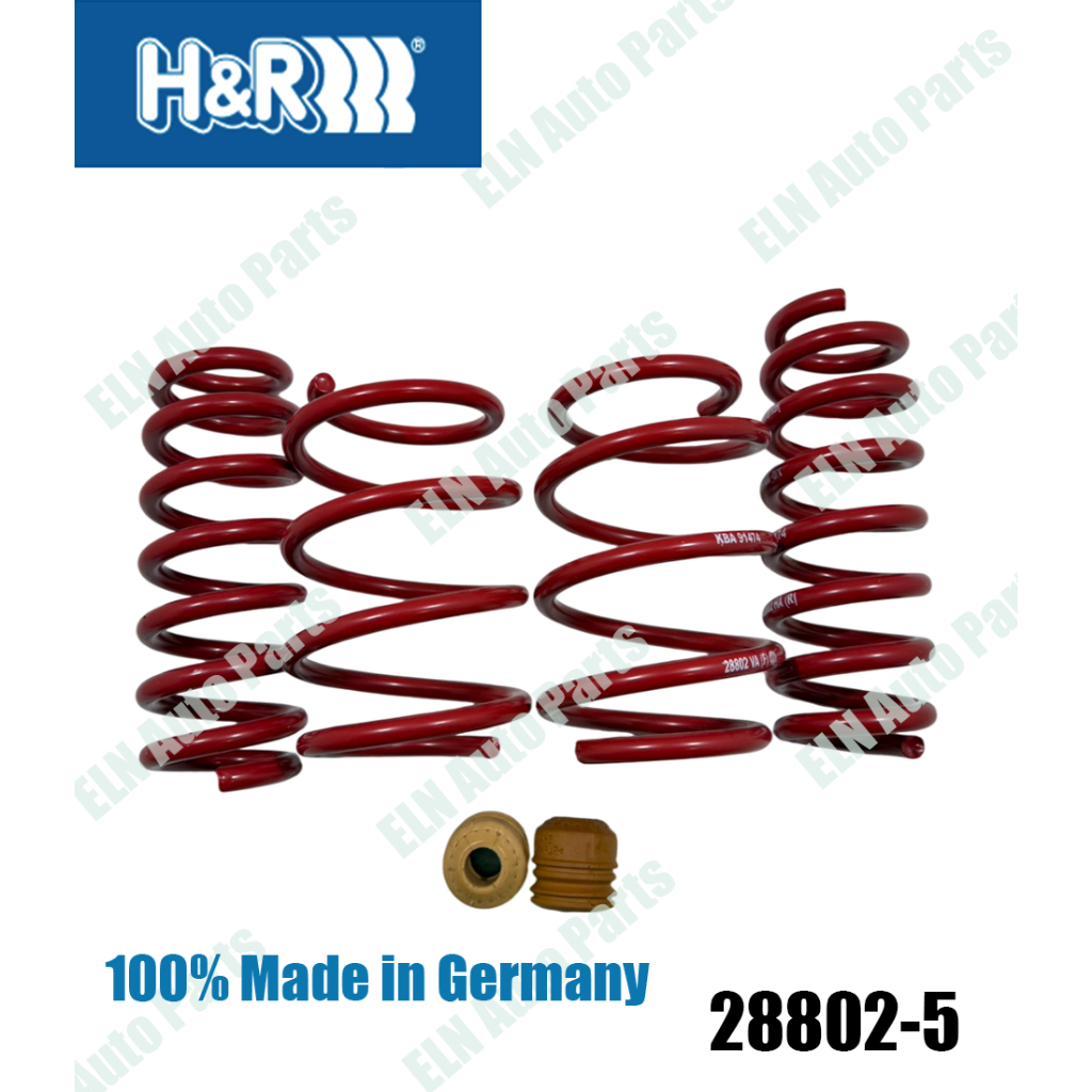 H&R สปริงโหลด BMW 2 Series F22, F87 M2 2wd.Incl Adaptive M chassis / Competition ปี 2012 เตี้ยลง หน้