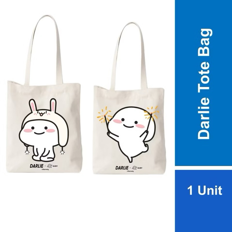 (พร้อมส่ง) Darlie Quby Tote Bag 1ชิ้น