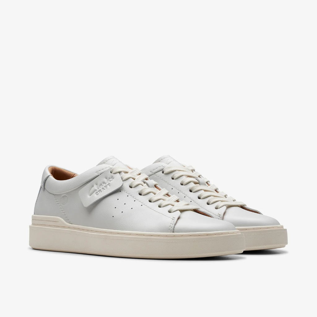 Clarks حذاء رجالي CRAFT SWIFT جلد — أبيض — صورة 6