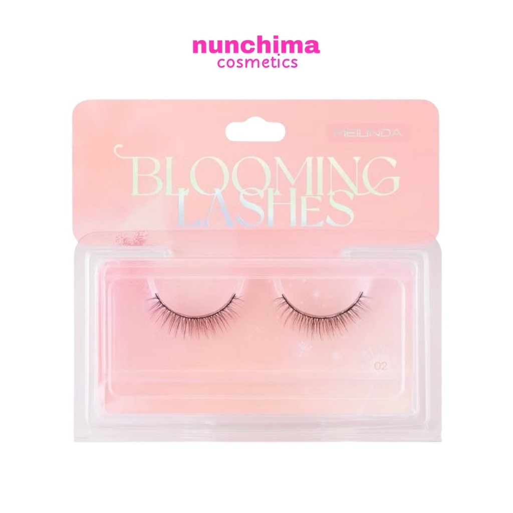 MC9141 MEILINDA Blooming Lashes เมลินดา บลูมมิ่ง แลชเชส ขนตาปลอมชิ้นเดี่ยว 1 คู่