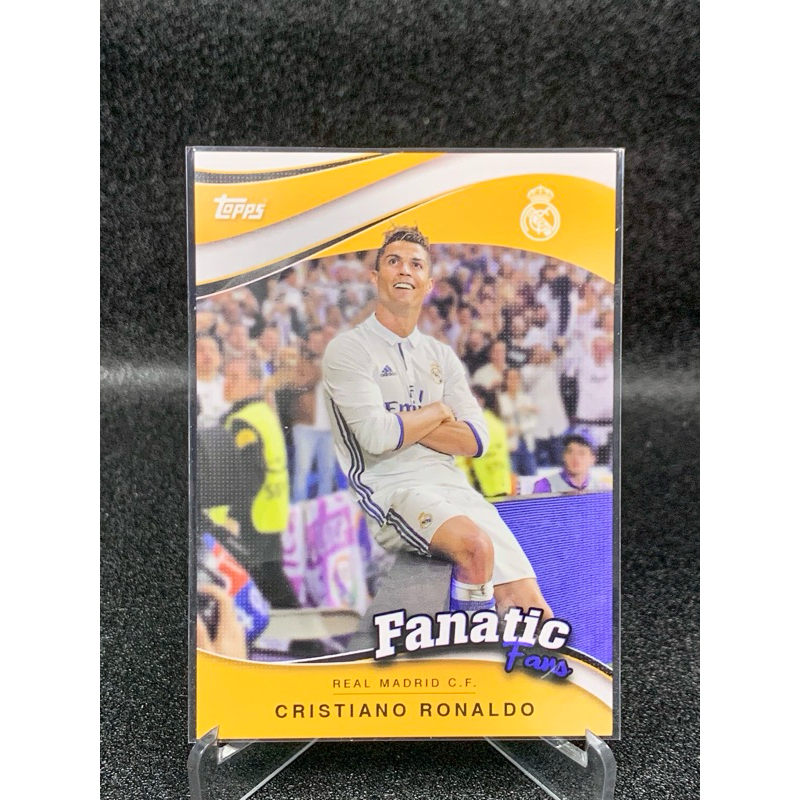 การ์ดฟุตบอล Fanatic Cristiano Ronaldo ชุด Real Madrid