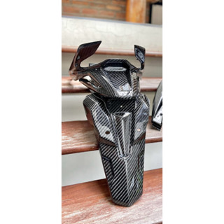 ชุดคาร์บอนบังโคลนหลัง F350 (ลาย 4)