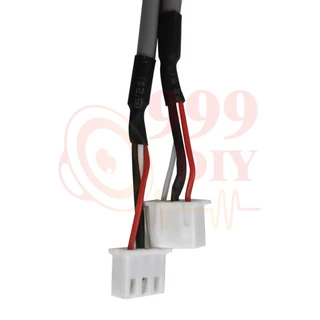 999DIY สายชีลสำเร็จรูปแบบ2หัว XH2.54-3P 30cmสายสัญญาณเสียง แบบเสตอริโอสำหรับต่อพ่วงอุปกรณ์บอร์ดขยายสัญญาณ
