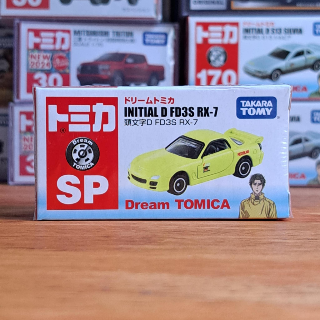 รกเหล็ก​ TOMICA​ DREAM​  INITIAL​  D RX7