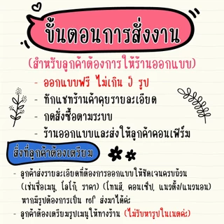 🤩🤩ป้ายเมนูพลาสวูด ขนาด A3 / A4 ออกแบบฟรี🌼