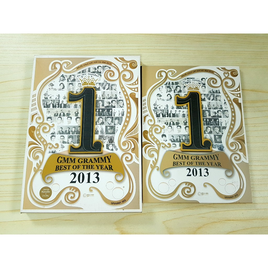 CD + DVD แผ่นเพลง Grammy : Best of the Year 2013/Cocktail/Big Ass/Palmy/Season Five/บี้ สุกฤษฎิ์ (รา