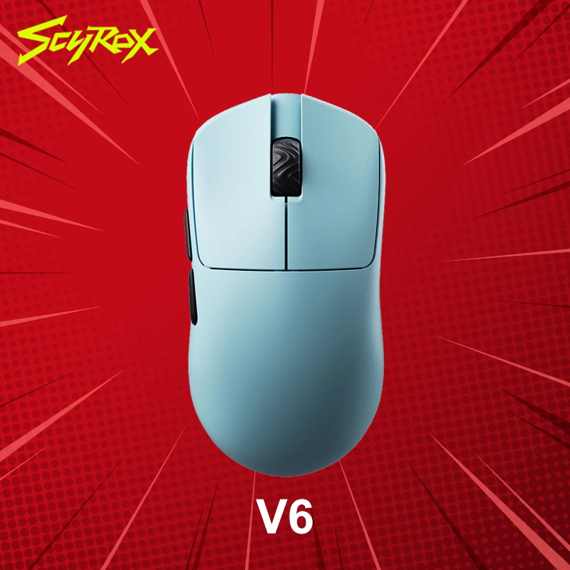 เมาส์เกมมิ่งไร้สาย Scyrox V6 ประกันศูนย์ 1 ปี