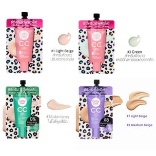【1ชิ้น】รองพื้น ซีซีครีมกันแดด【รวมทุกตัว】Cathy Doll Speed Whi…