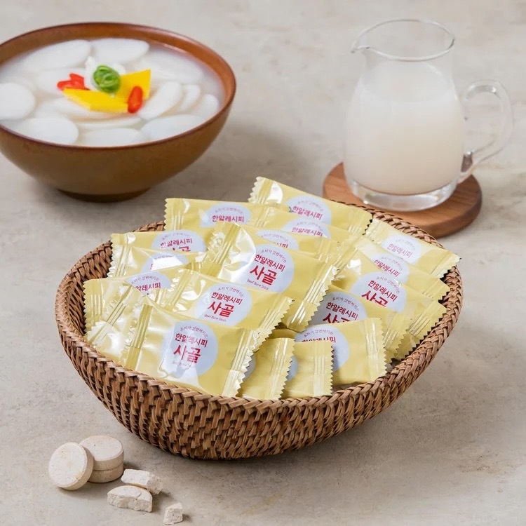 [ของแท้] 한알레시피사골 Haepyo Beef Bone Stock (ซุปรสซี่โครงเนื้อ ชนิดเม็ด) 68g ราคา ถูกที่สุด ดีลบีเคเค แกลเลอรีภาพที่ 9