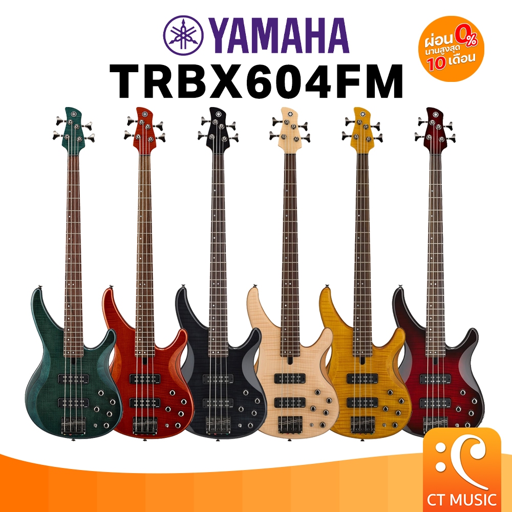 Yamaha TRBX604FM Electric Bass เบสไฟฟ้า TRBX 604 FM