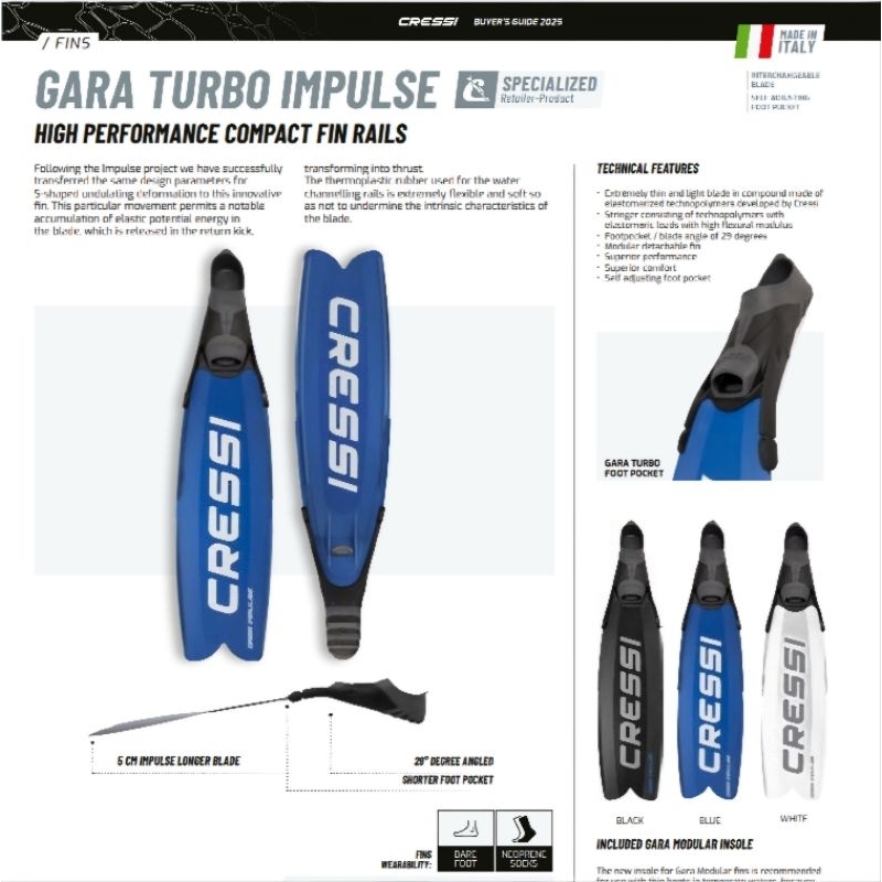 CRESSI GARA TURBO IMPULSE