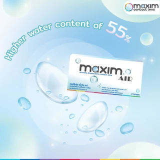 คอนแทคเลนส์ MAXIM Air (แม็กซิม แอร์) 6 เลนส์ 3 คู่