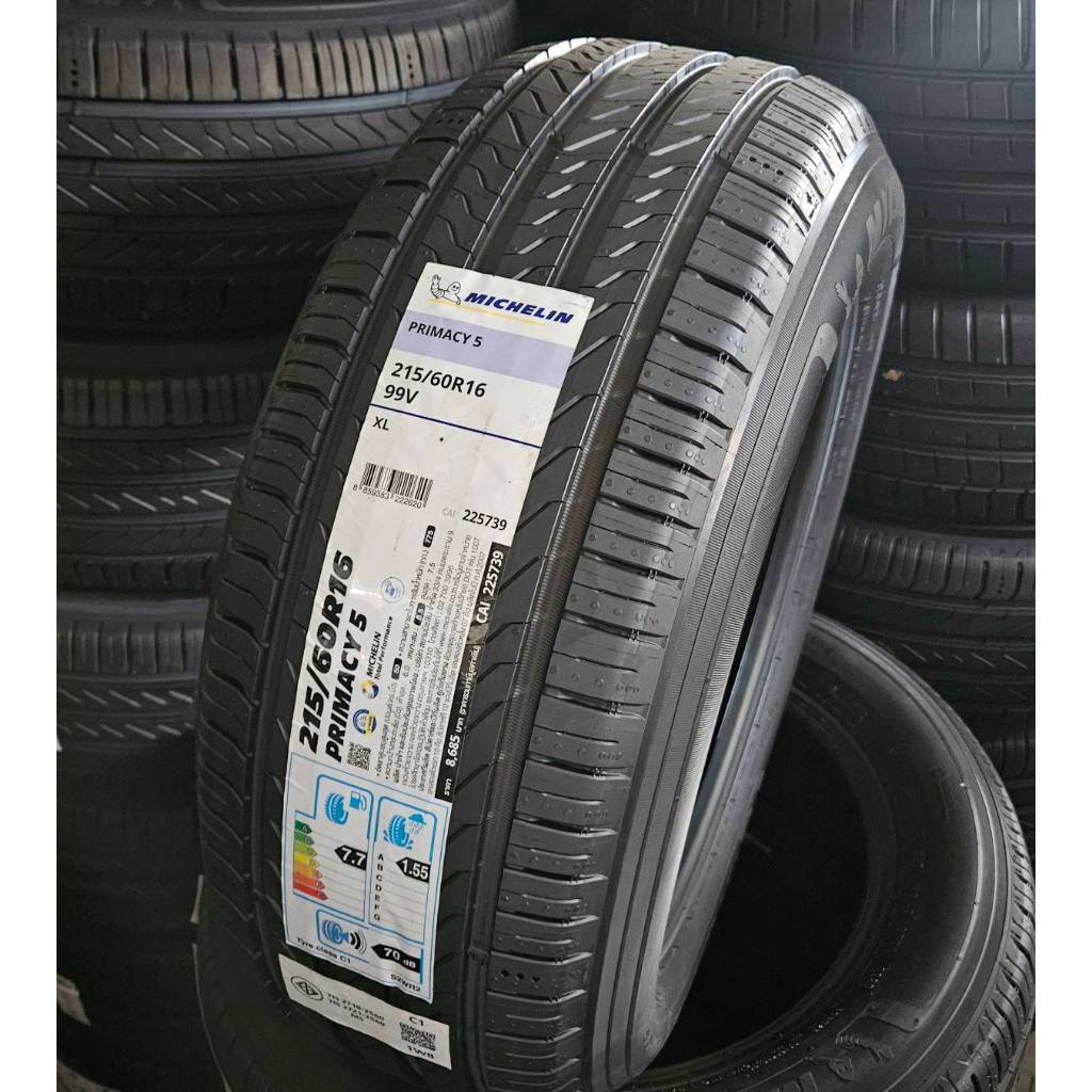 PROMOTION !! PRIMACY 5 , Primacy 4 ยางนุ่มเงียบ ขอบ 15 - 18 (ยางปี 2025) จัดส่งฟรี !! แถมจุ๊บลมพรีเม