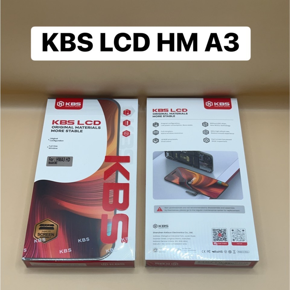 KBS LCD Display A3 จอ+ทัช แถมฟรีชุดไขควง