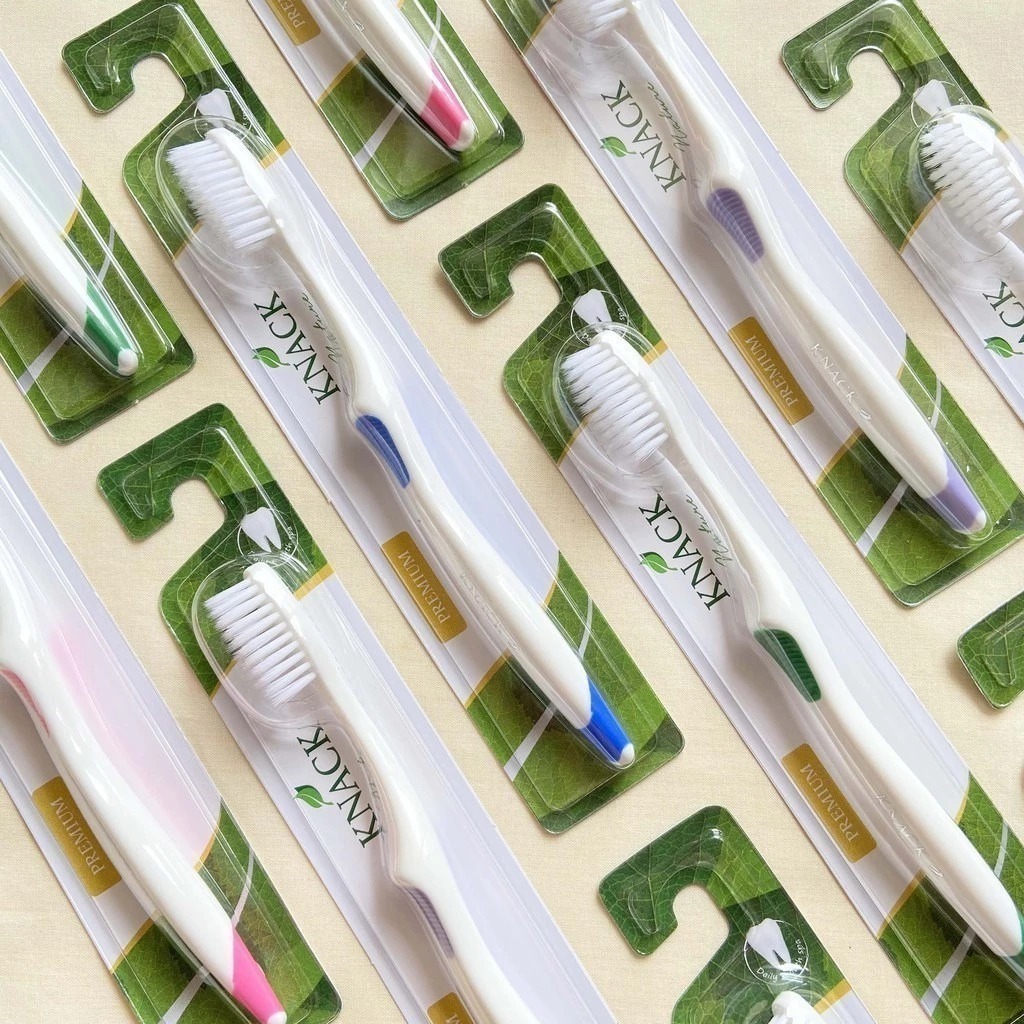 Knack Nature แปรงสีฟัน ด้ามยาว 1 ด้าน ขนนุ่ม คุณภาพดี - รูปที่ 5