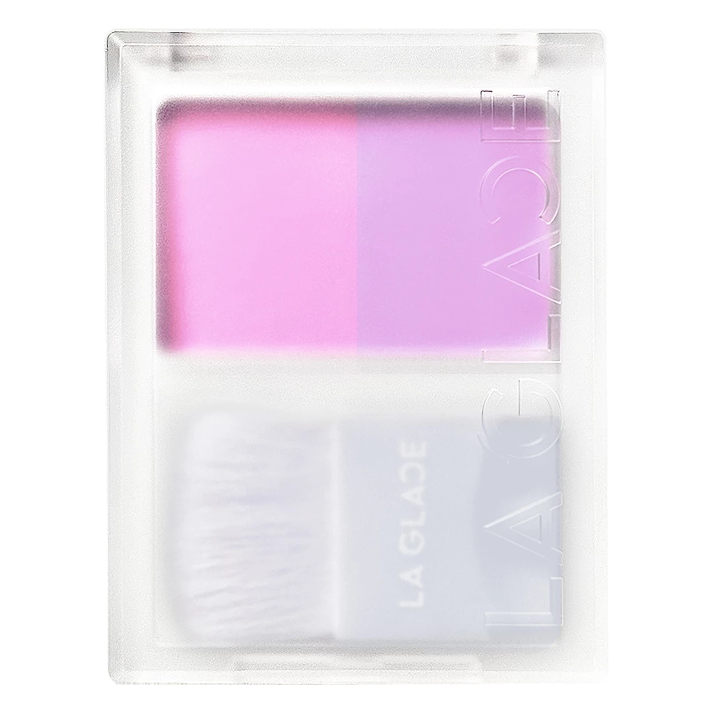 LA GLACE Brattitude Two Tone Powder Blush 4g thumbnail 3
