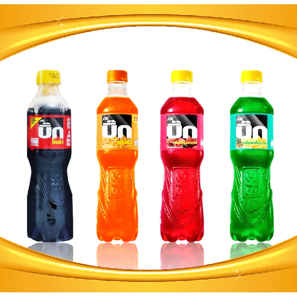 น้ำอัดลม ตรา บิ๊ก โคล่า (Big Cola) 12 ขวด ขนาด 360 มล.