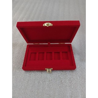 กล่องกำมะหยี่ใส่ทองแท่งและเครื่องประดับขนาด4×7นิ้ว