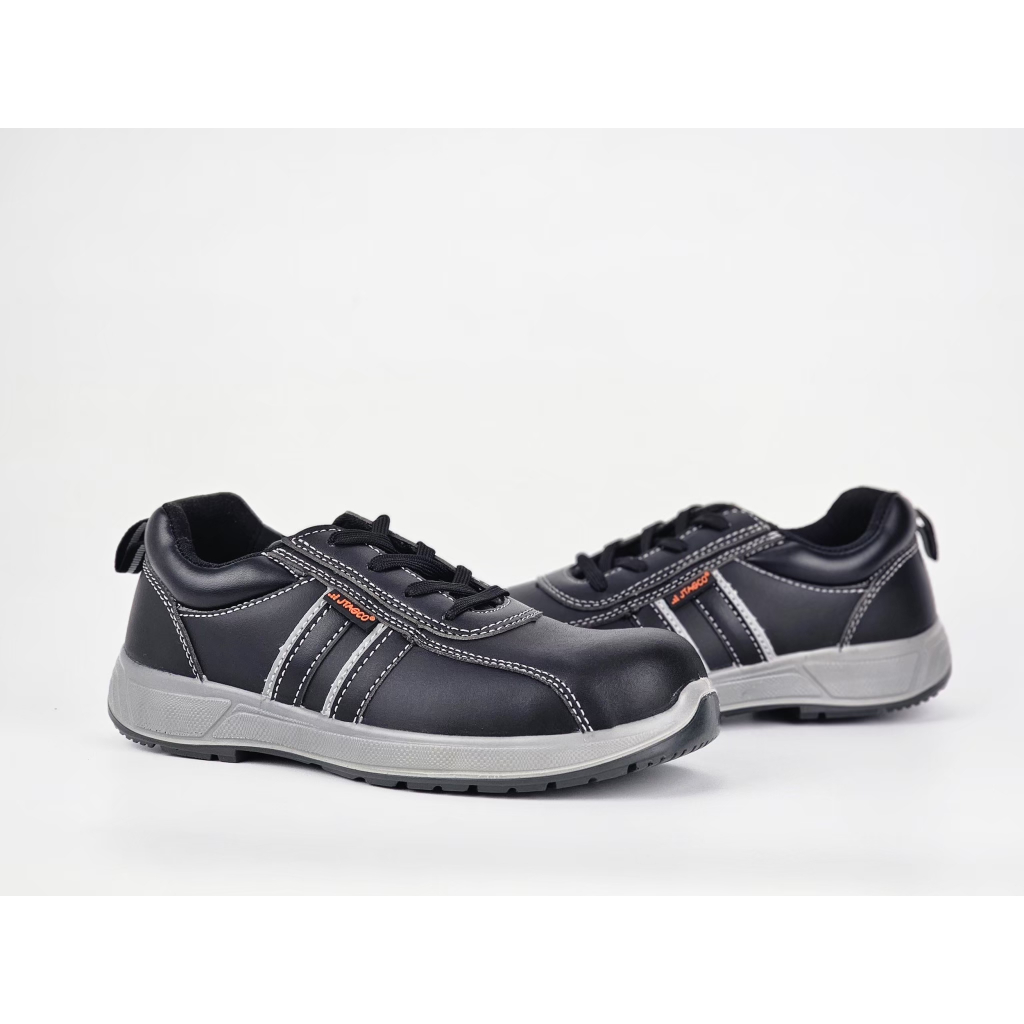 JTAGCO JA22 รองเท้าเซฟตี้ กันน้ำ กันลื่น SafetyShoes มีมาตราฐานCE