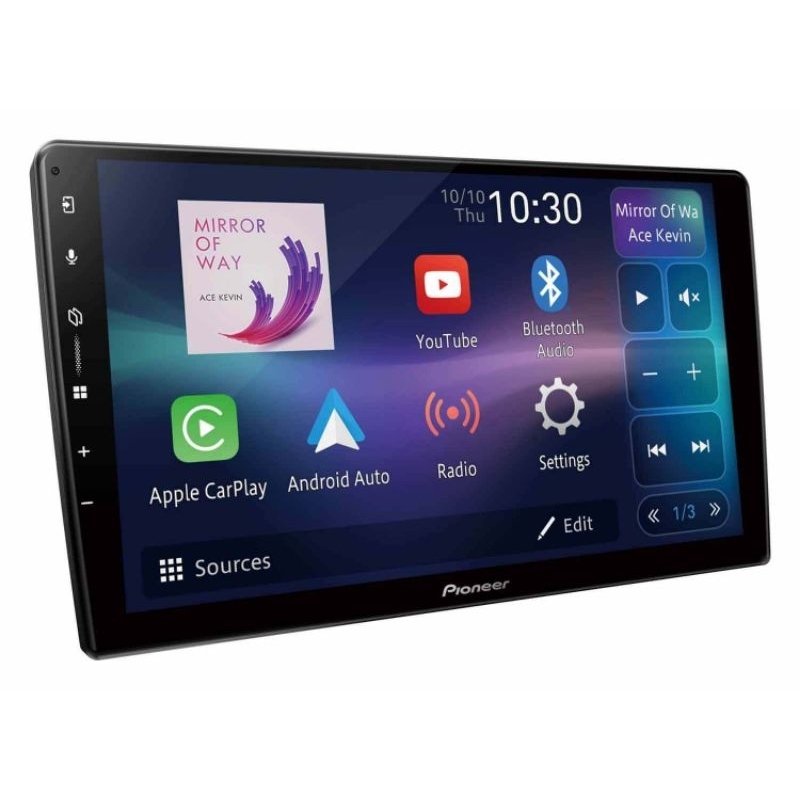 Pioneer DMH-AP6650BT หน้าจอขนาด9นิ้วรองรัApple Carplay/Android Auto