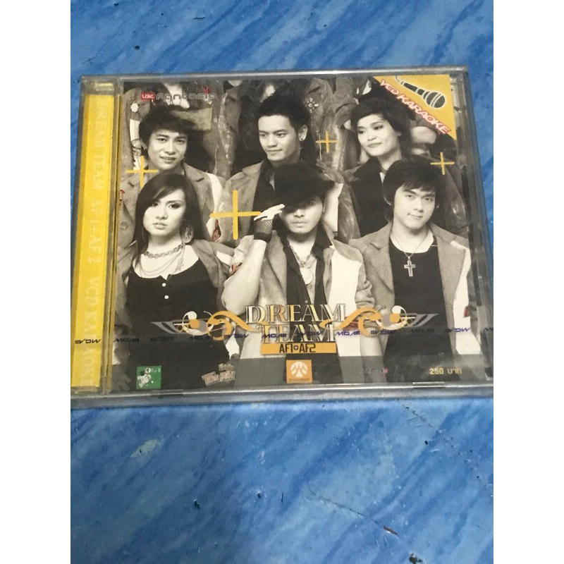 VCD,วีซีดีคาราโอเกะ (ขข) DREAM TEAM AF1 + AF2 ,แผ่นแท้ลิขสิทธิ์ มาสเตอร์ มือ 1