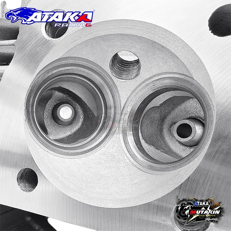 ATAKA Racing หัว 2 วาล์วใหญ่ Wave100 23/27 24/28 25/29 26/30 27/31 มม - รูปที่ 4