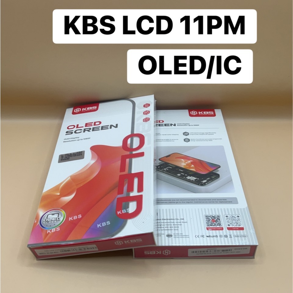KBS LCD Display 11PM OLED IC  จอ+ทัช แถมฟรีฟิล์มกันรอย+ชุดไขควง