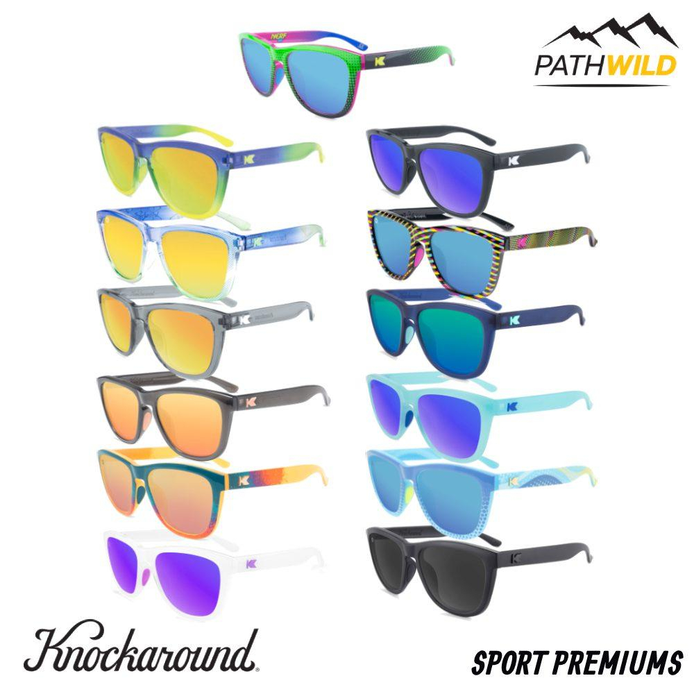 KNOCKAROUND-SPORT PREMIUMS SUNGLASSES แว่นกันแดด สำหรับวิ่ง และออกกำลังกาย มียางรองแป้นจมูกเพื่อป้องกันการลื่น