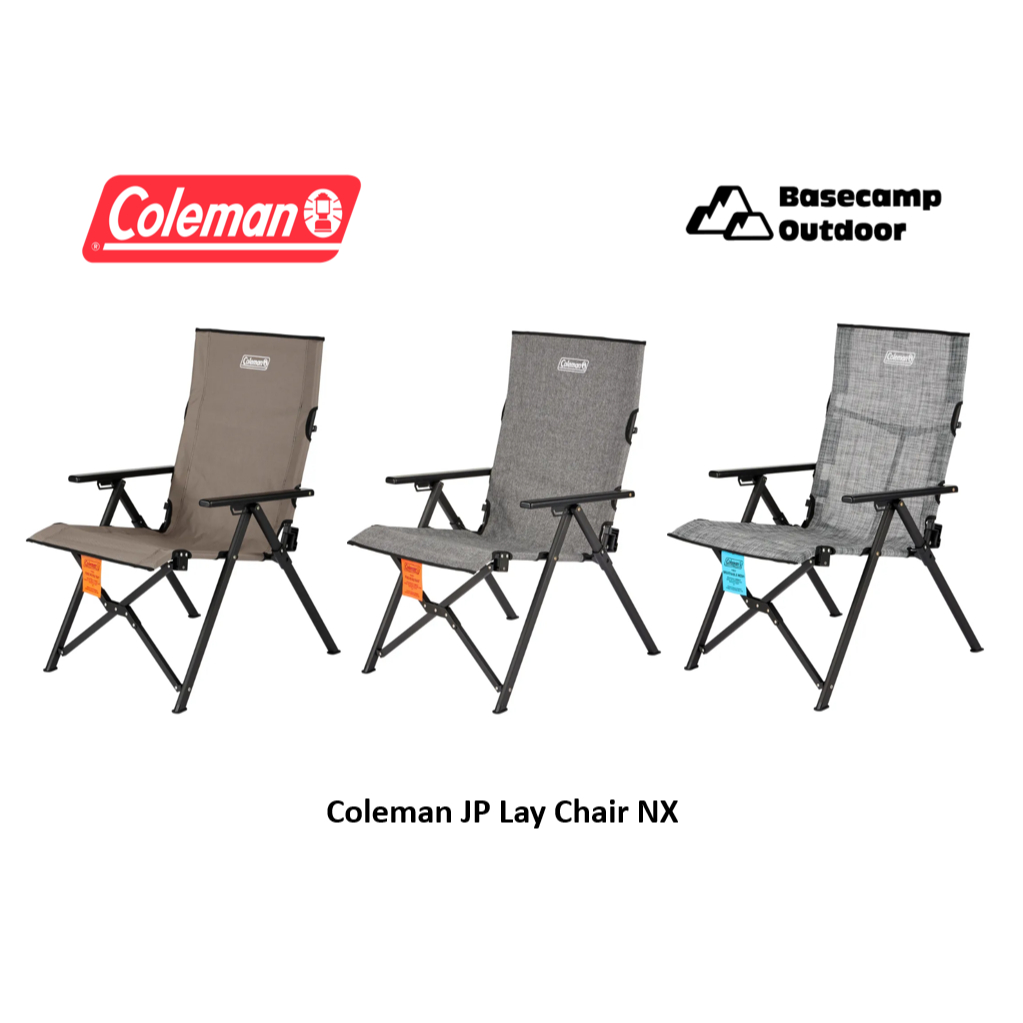 New !! 2025 เก้าอี้ Coleman JP Lay Chair NX รุ่นใหม่ปี 2025  สามารถปรับเอนได้ถึง 3 ระดับ และมาพร้อมถ