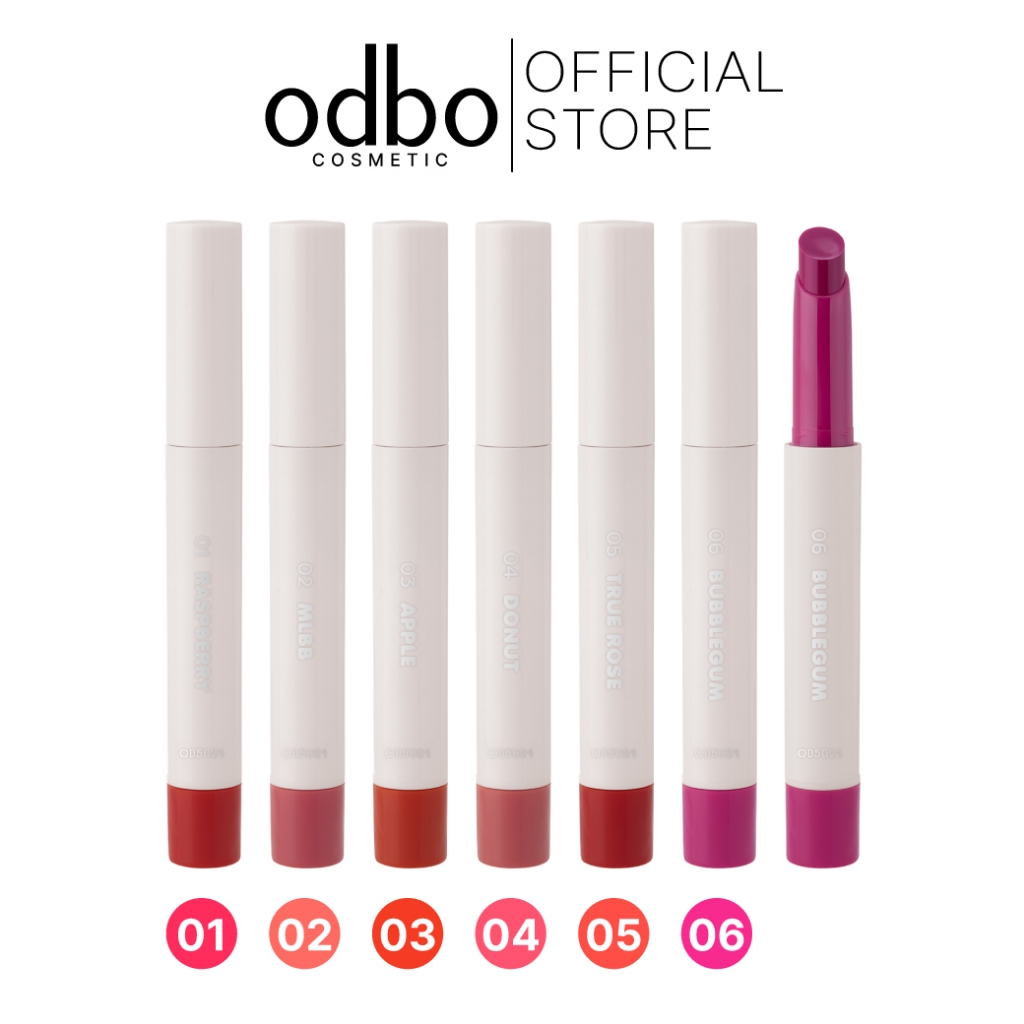 odbo (ของแท้ ส่งตรงจากแบรนด์ 100%) MELTING LIP TWIST  - OD5021 #ลิปทวิสต์เบลอร่องปาก โอดีบีโอ
