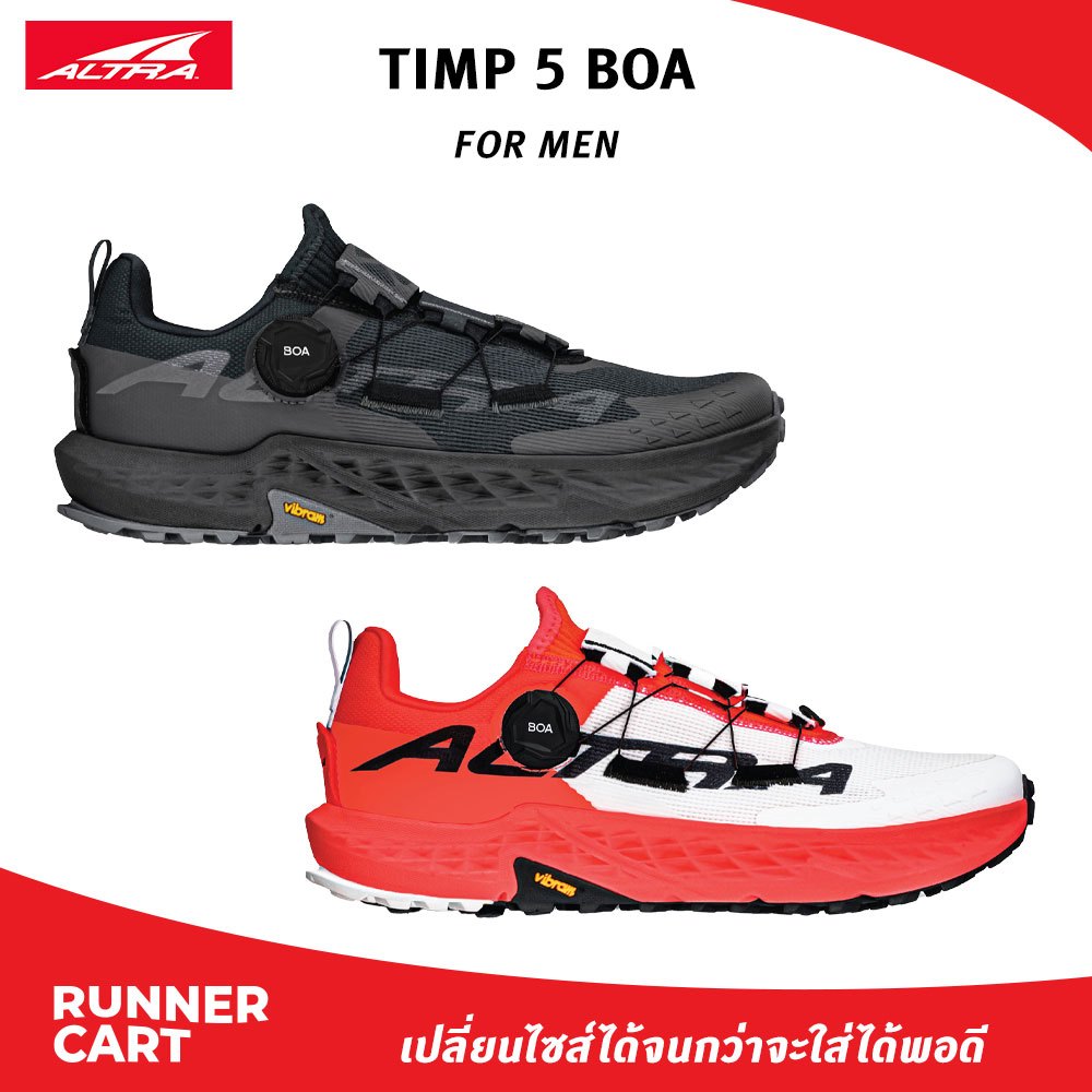 ALTRA MEN TIMP 5 BOA รองเท้าวิ่งเทรล