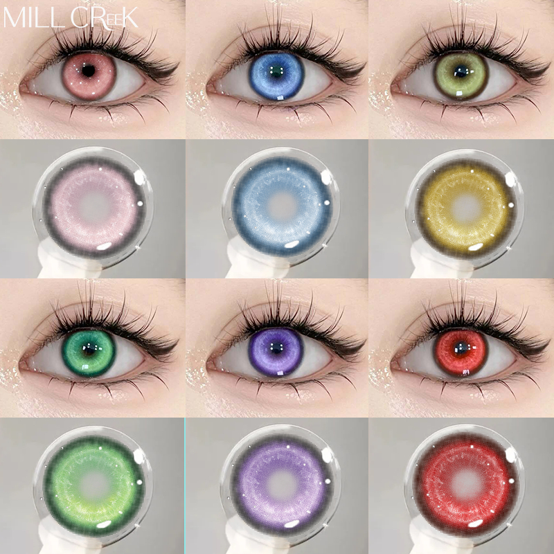 COD MILL CREEK  Color Contact Lenses CosPlay 2ชิ้น Big Eyes คอนแทคเลนส์ เกรดคอสเพลย์ฮาโลวีน 14.5mm