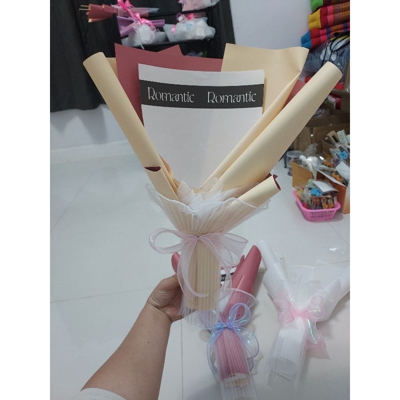 ช่อดอกไม้ ช่อเงิน ช่อเปล่า***ฐานโฟม*** สินค้ามีพร้อมส่ง ไม่ต้องรอฟรีออร์เดอร์ - รูปที่ 7